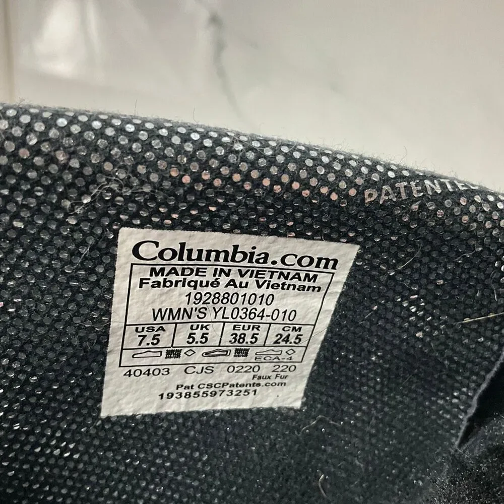 COLUMBIA Waterproof Insulated Winter Boots